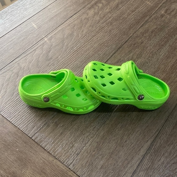 NEW! NOTHINZ SHOES KIDS CLOGS | Green | Size C13 unisex - Picture 2 of 11